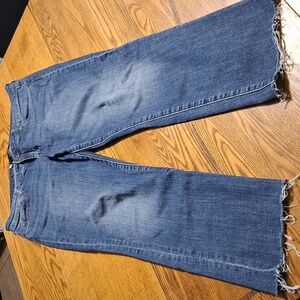 KUT FROM THE KLOTH Jeans Womens 10 BLUE BOYFRIEND  Denim Pants Preowned Used Raw